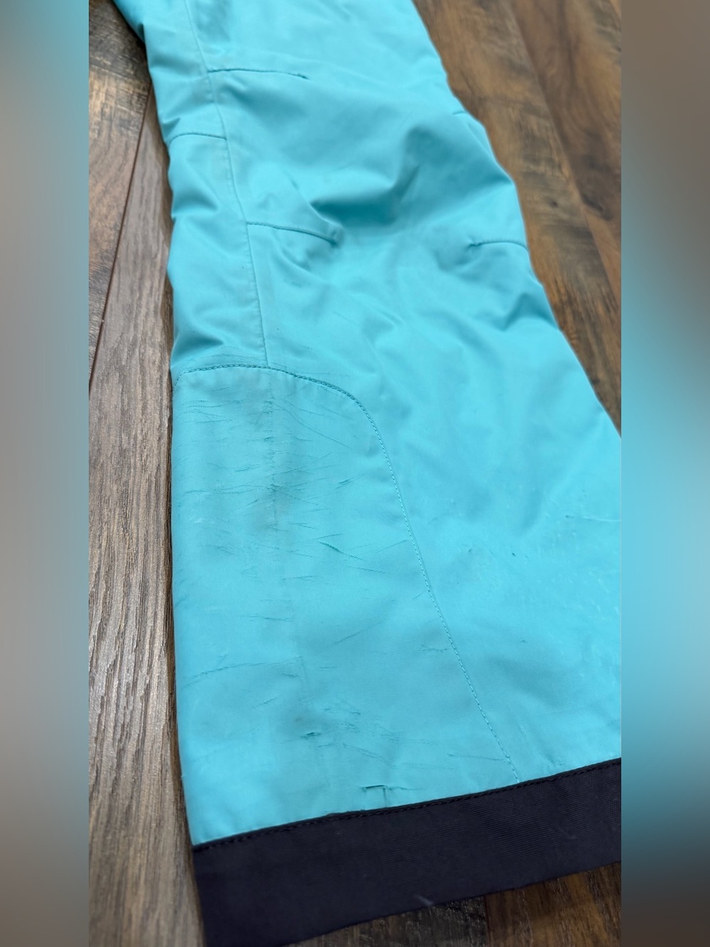 Reima Terrie Ski Snowboard Pants Girl’s Size 10 / 140, Turquoise Reimatec Winter - Picture 4 of 10